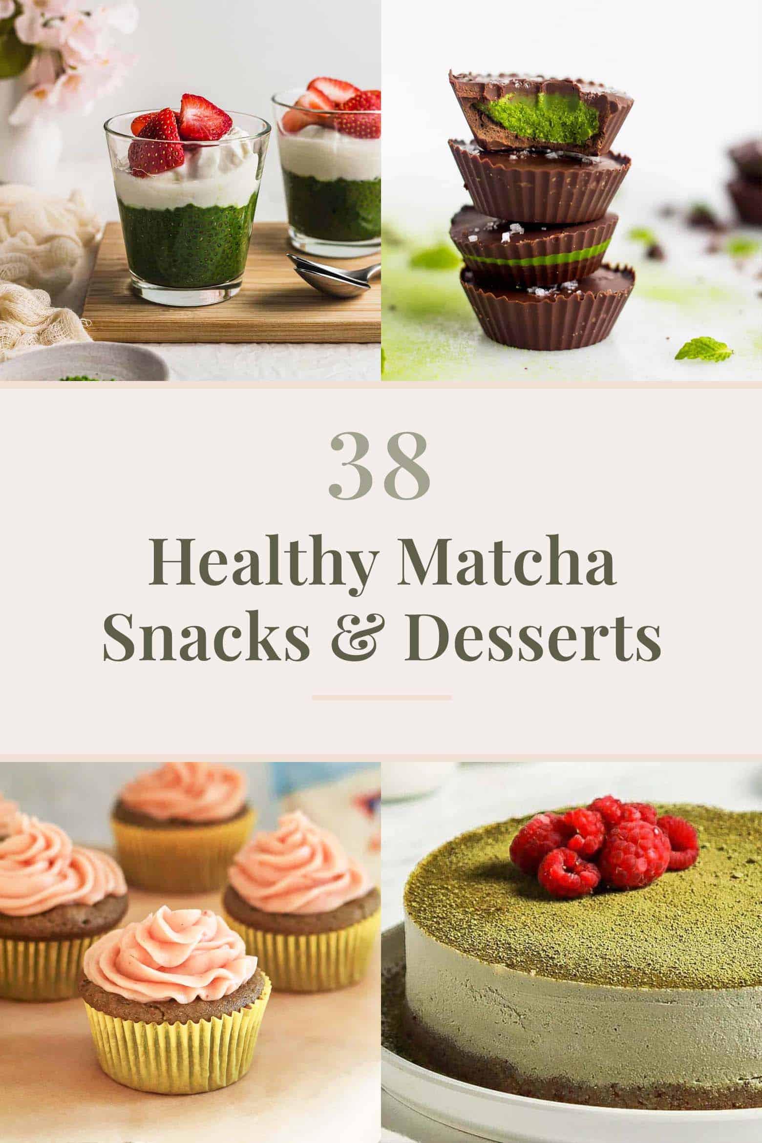 38 Healthy Matcha Green Tea Snacks and Desserts | The Real Food Geek